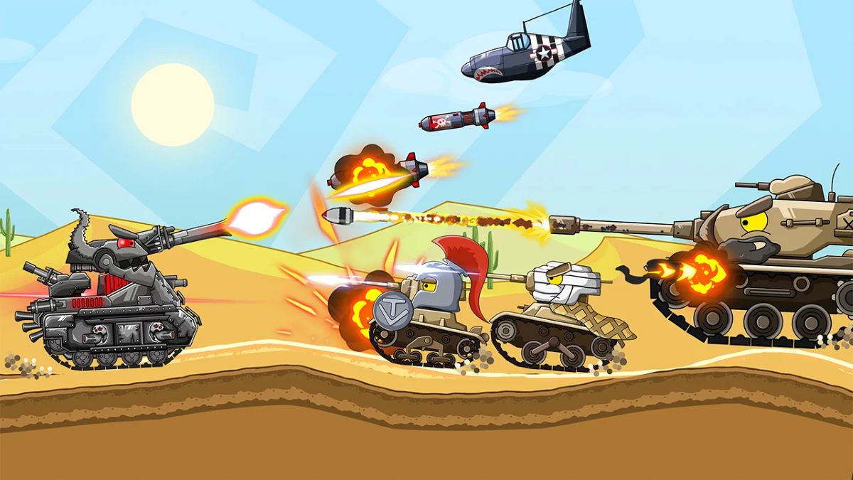 Gameplay of Hack Tank Arena Steel Battle