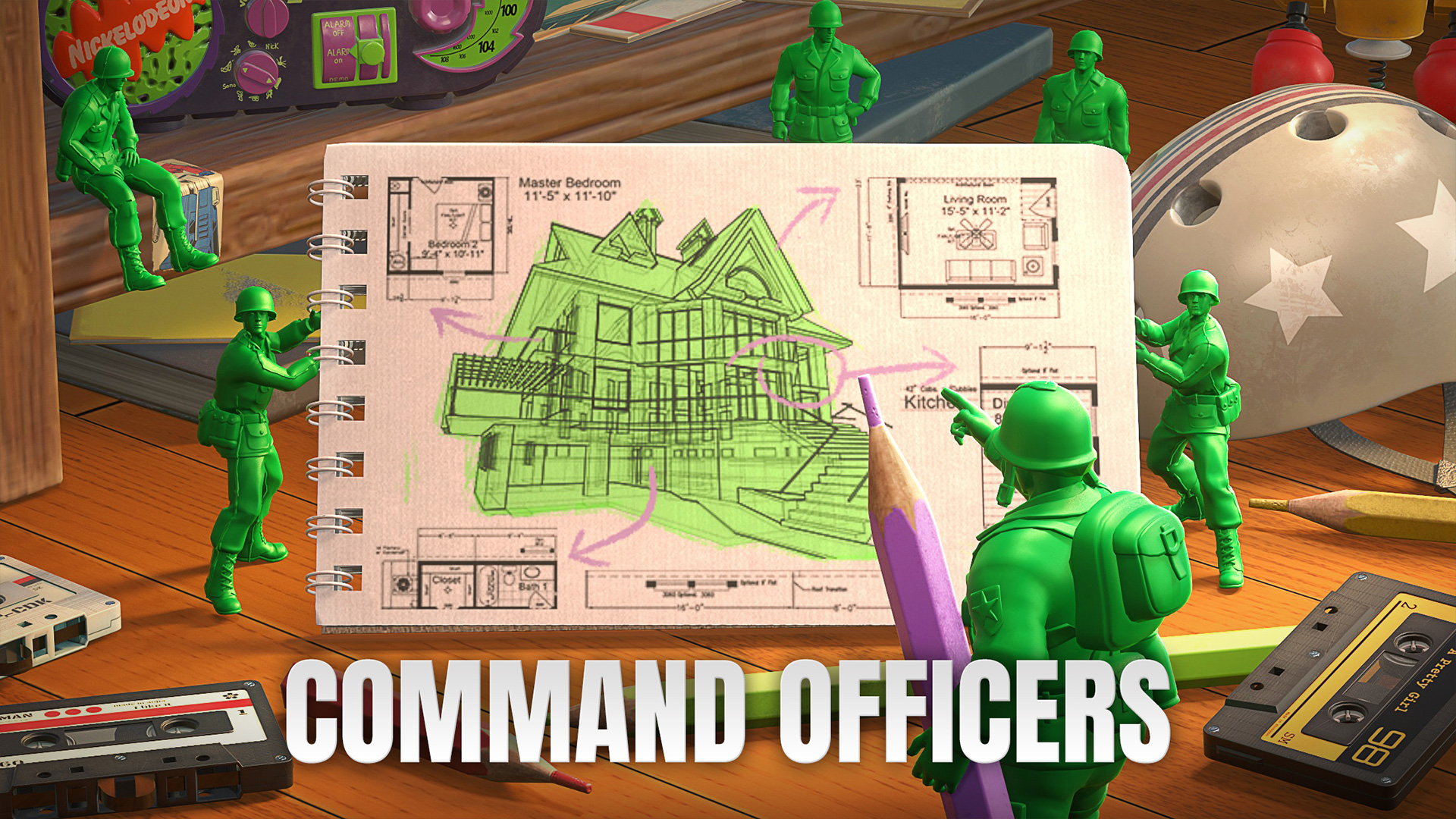 Gameplay của Army Men Strike Mod Apk