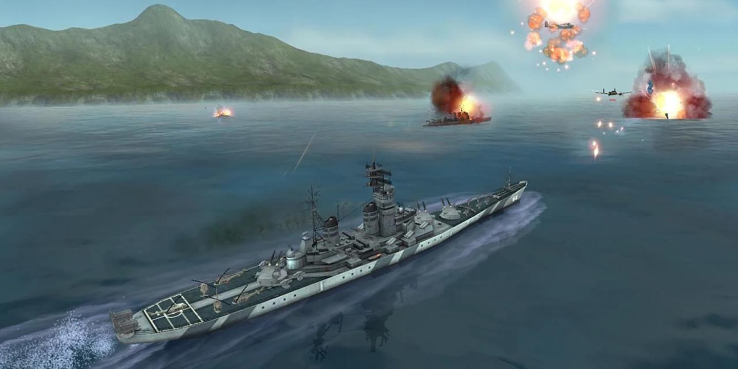 Gameplay of Battle Of Warships Mod APK