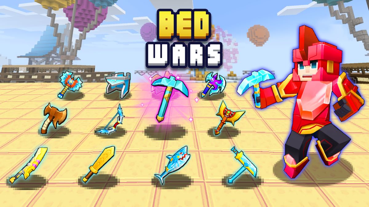 Gameplay of Bed Wars Mod Apk