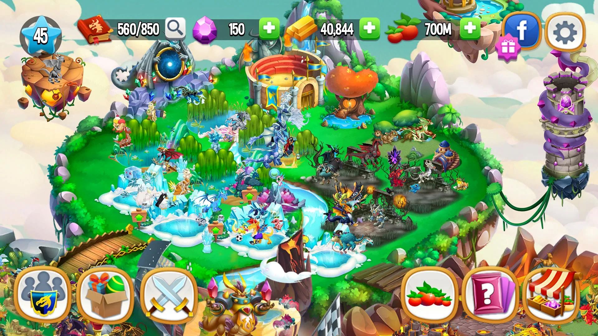 Tips dan trik bermain Dragon City Mod Apk