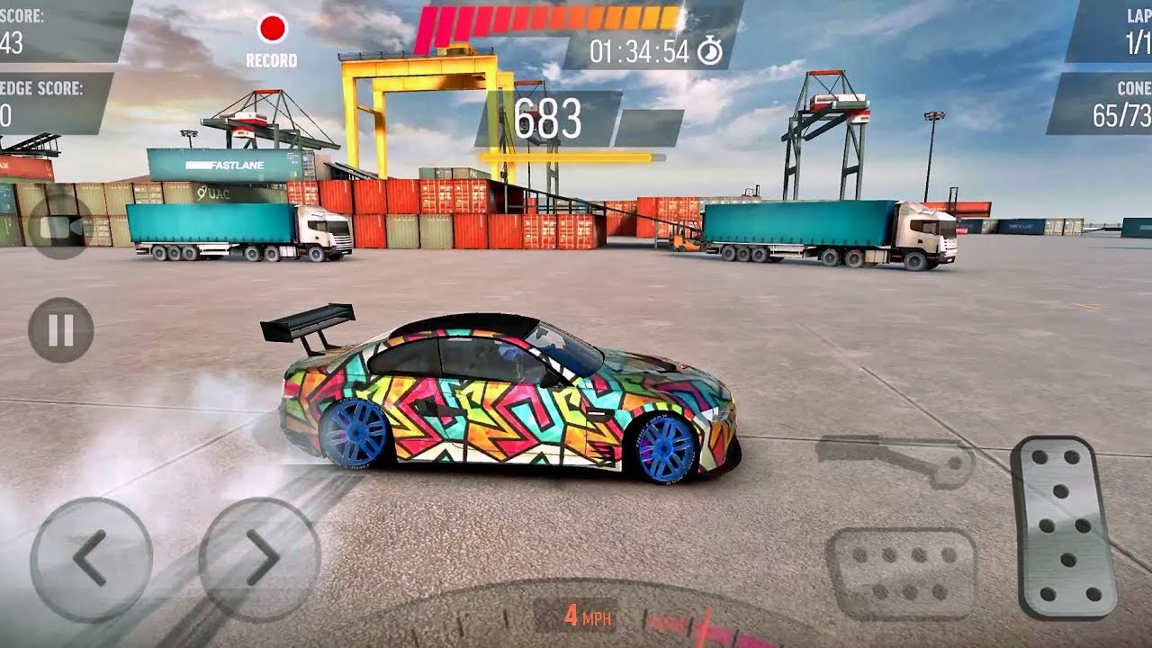 Gameplay của Drift Max Pro Mod Apk