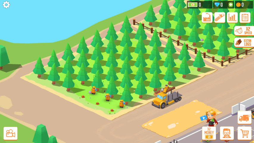 How to Play Idle Lumber Empire Mod Apk?