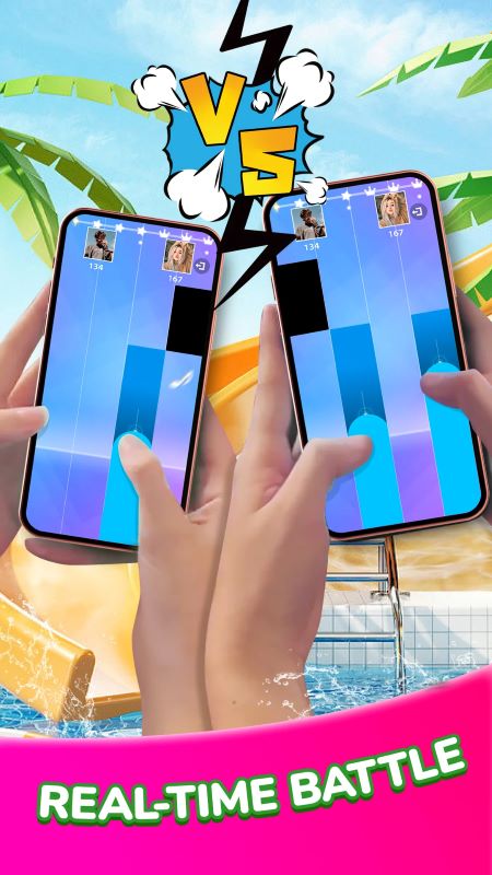 Gameplay của Magic Tiles 3 Mod Apk