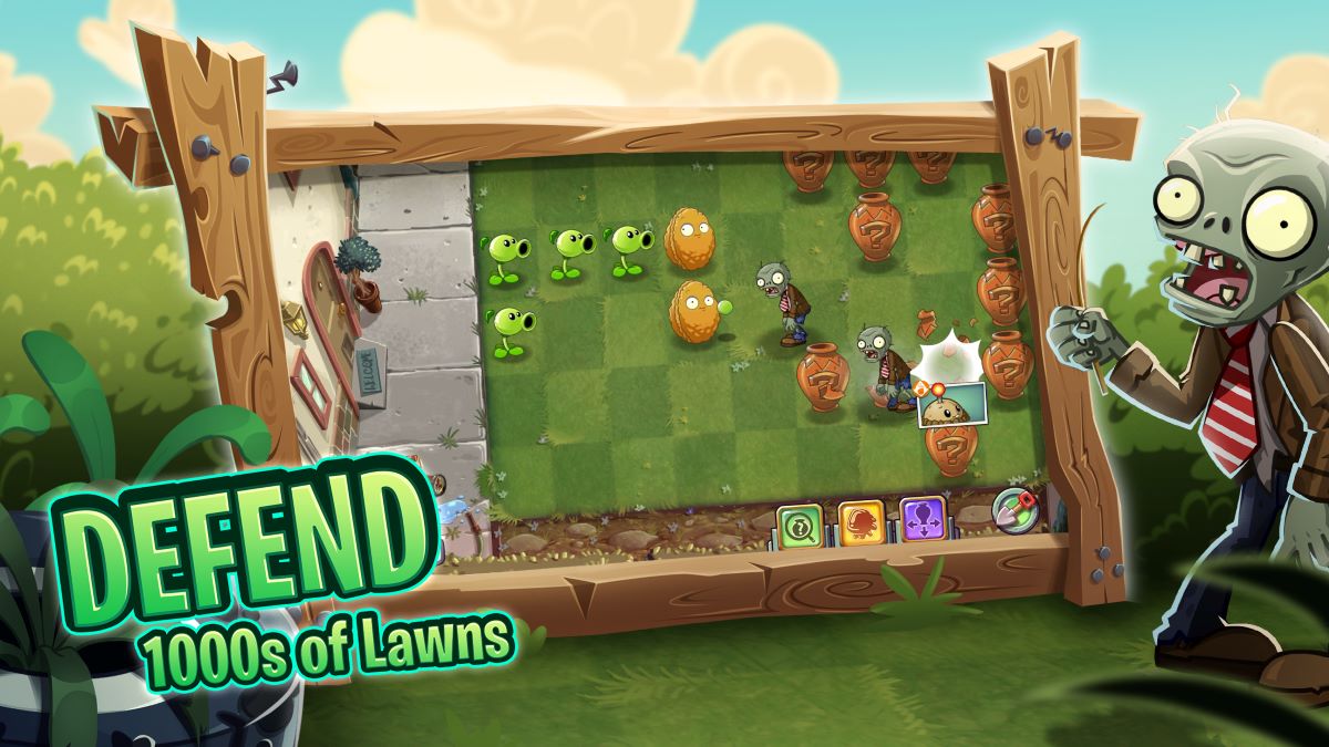 Tips dan trik bermain Plants vs Zombies 2 Mod Apk 