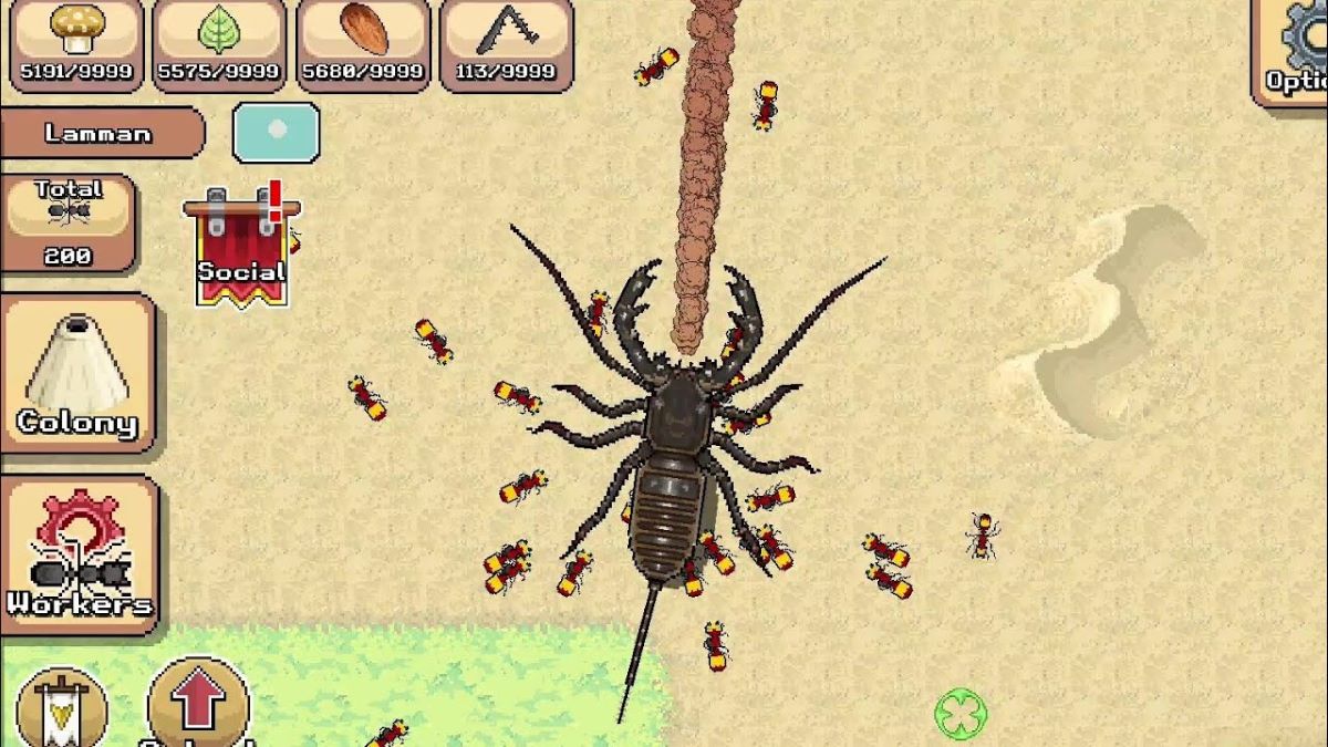 Hướng dẫn cách tải Pocket Ants Mod Apk