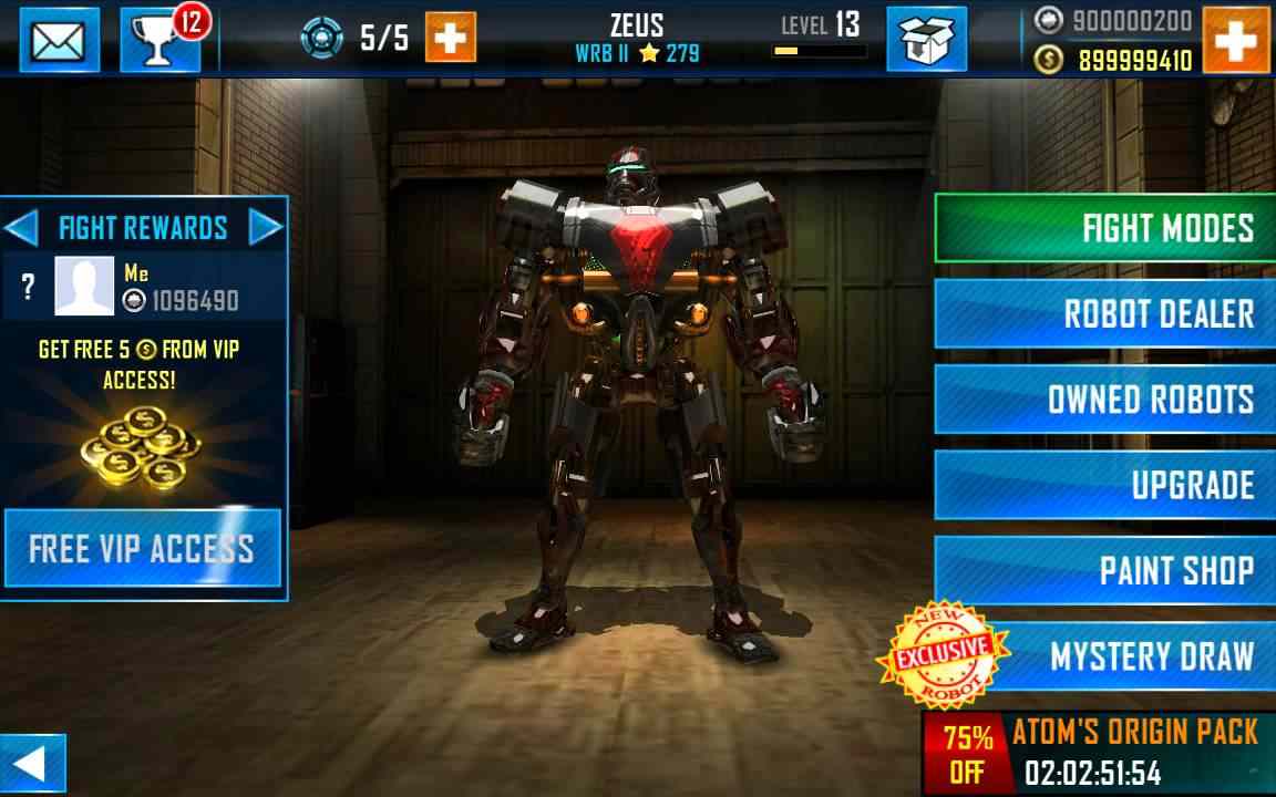 Real steel world robot boxing mod apk