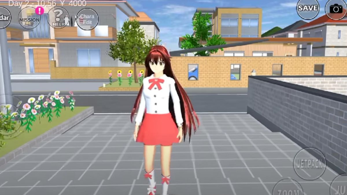 Gameplay of Sakura School Simulator Mod Apk