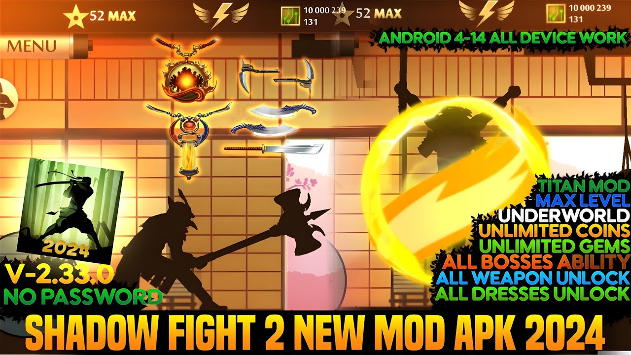 shadow fight 2 mod apk