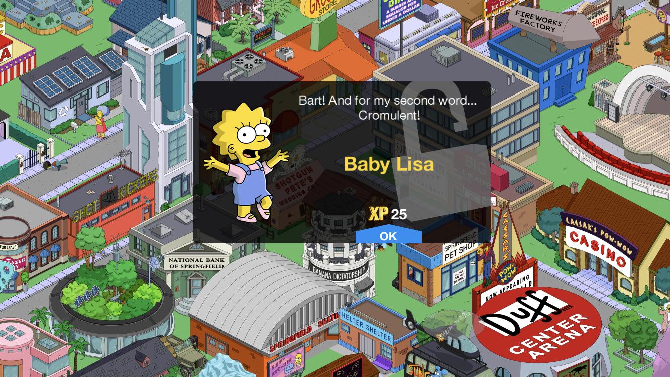 Gameplay của Simpsons: Tapped Out Mod Apk