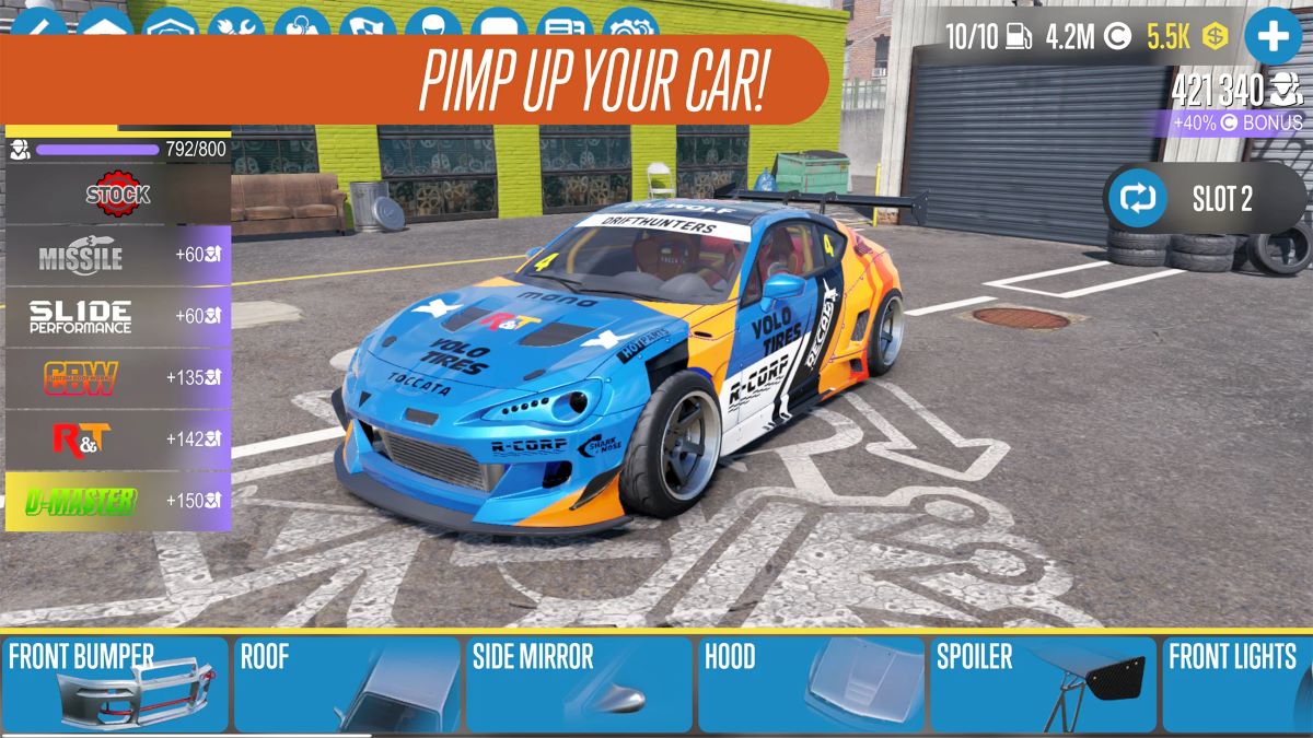 Hướng dẫn cách chơi CarX Drift Racing 2 Mod Apk