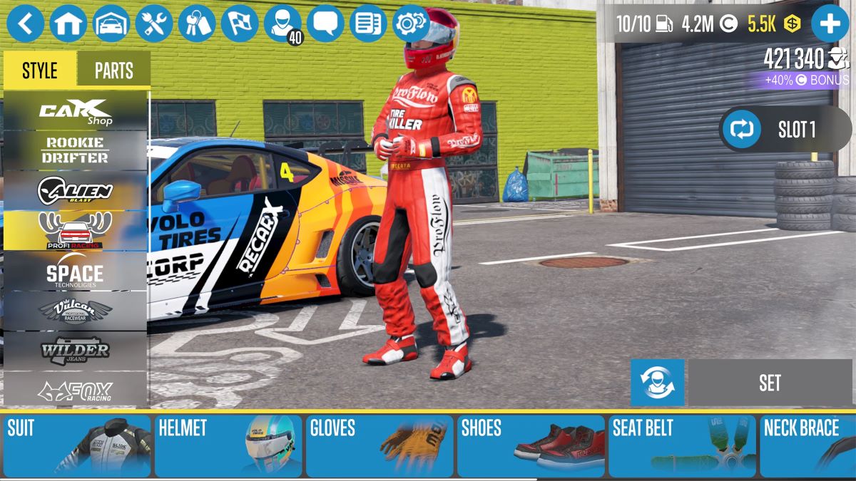 Các tính năng mod của phiên bản CarX Drift Racing 2 Mod Apk