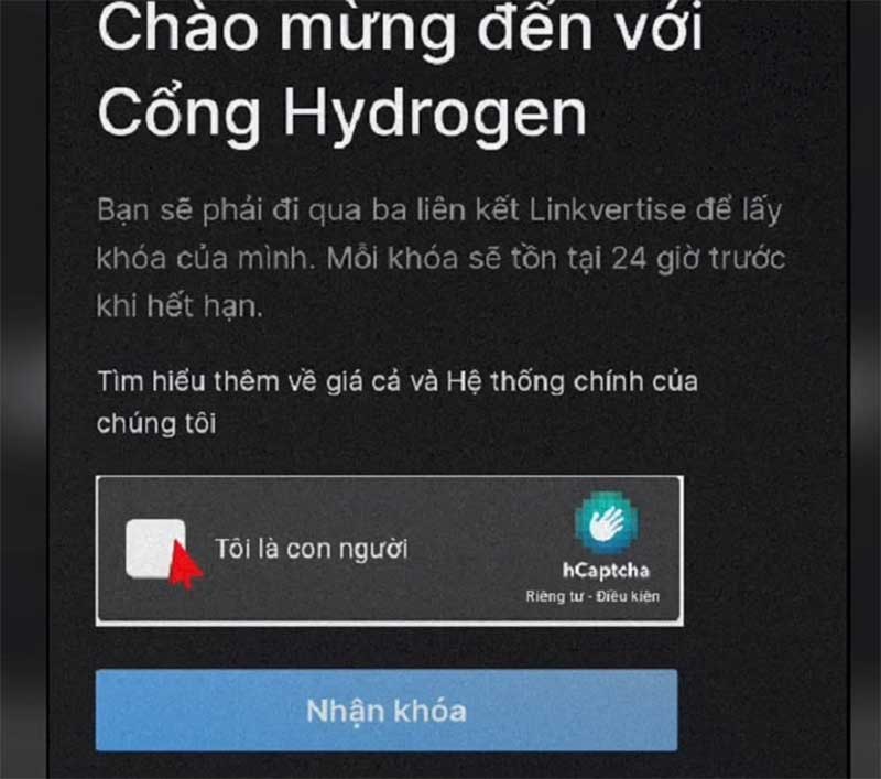 Giao diện cổng Hydrogen