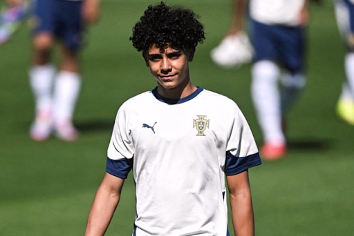 Cristiano ronaldo Jr. ghi bàn đầu tiên cho U16 Bồ Đào Nha