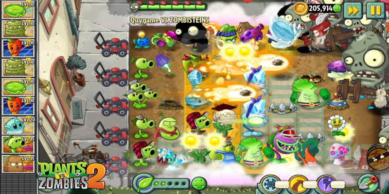Free Plants vs Zombies 2 MOD APK Download For Android