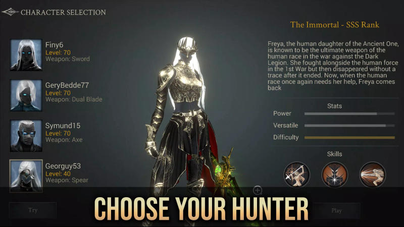 Shadow Hunter : Lost World mod