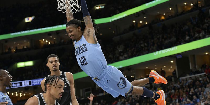 Ja Morant – Bật Nhảy Ấn Tượng Qua Những Pha Úp Rổ Đỉnh Cao