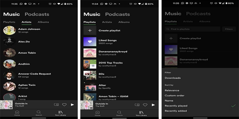 spotify mod apk cho android
